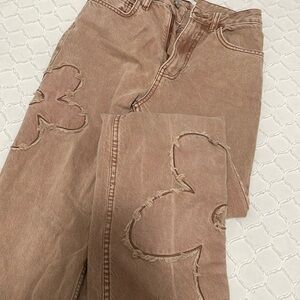 light brown pacsun jeans